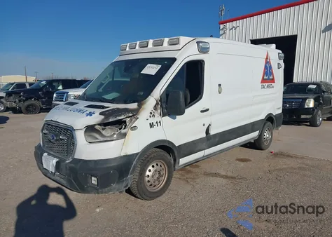 2021 Ford Transit-250 from USA, damaged, VIN 1FDBR1CG4MKB02582